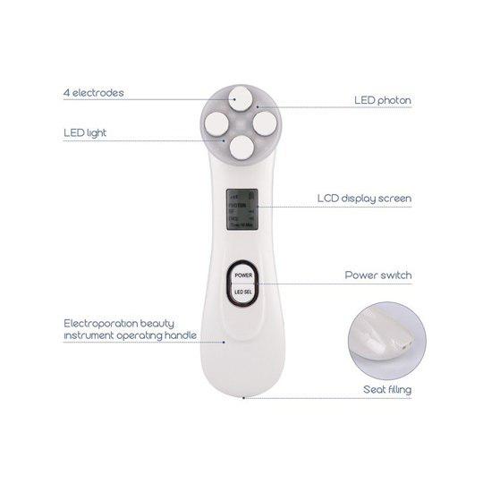 Aparelho Rejuvenescimento Facial Portátil LED